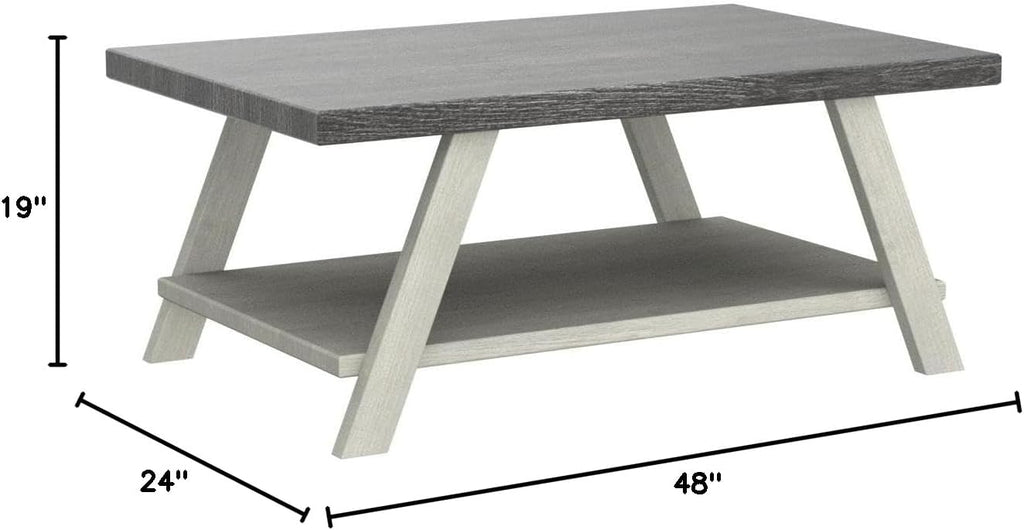 Charcoal Beige Athens Coffee Table