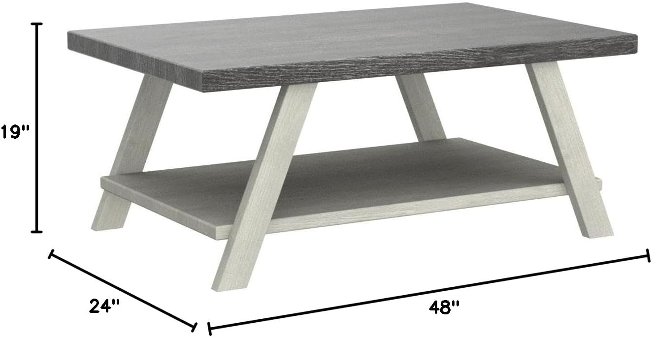 Charcoal Beige Athens Coffee Table