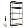 5-Tier Adjustable Heavy Duty Metal Garage Storage Shelving Unit