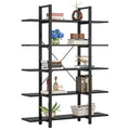 Vintage Industrial 5-Tier Open Storage Bookshelf