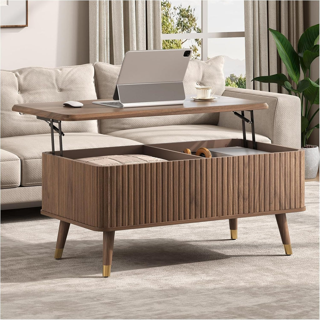 Walnut Lift Top Coffee Table
