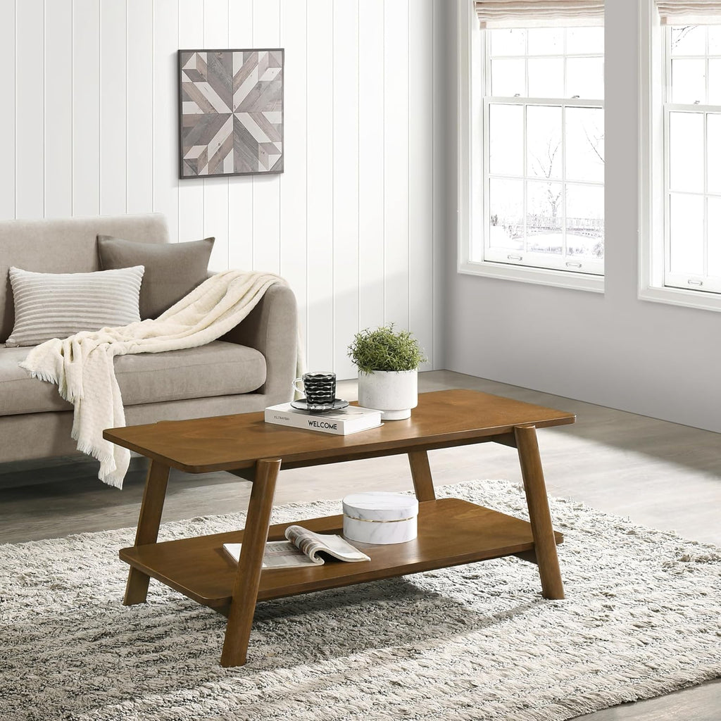 Walnut Mid-Century Coffee Table